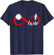Firefighter Wife Fire Wife Of A Fireman Wife T-Shirt - T-Shirt | Navy