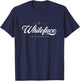 Whiteface Mountain NY Graphic Skis Vintage Retro T-Shirt - T-Shirt | Navy