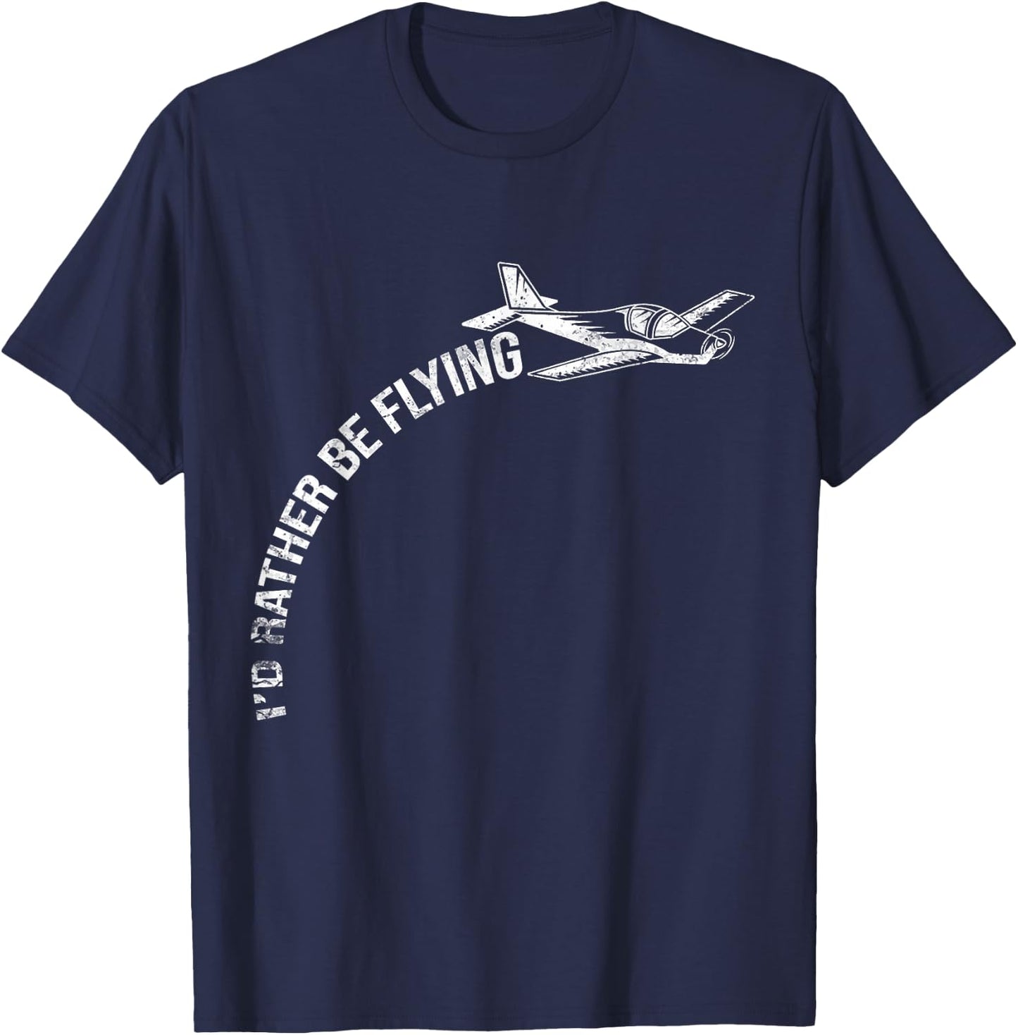 Funny aircraft pilots T-Shirt - T-Shirt | Navy