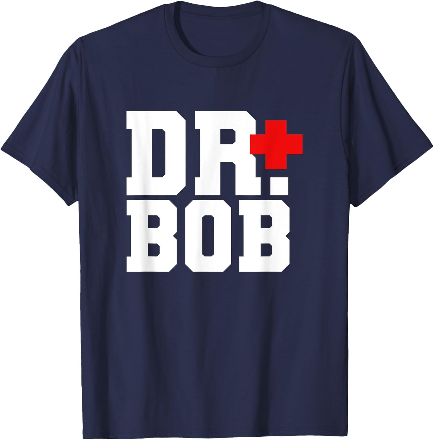 Dr Bob Doctor Costume Fancy Dress Funny Jungle T-Shirt - T-Shirt | Navy