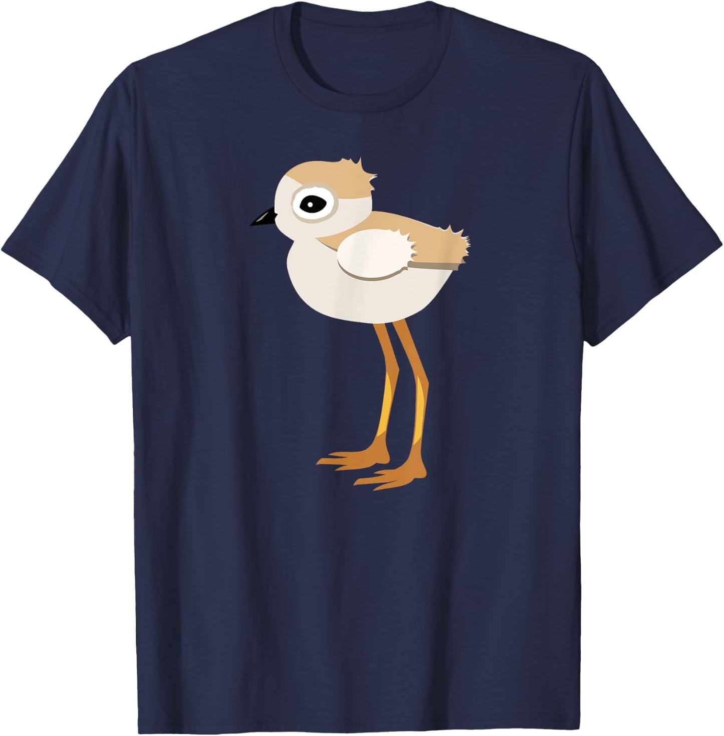 Piping Plover Baby Sandpiper T-Shirt - T-Shirt | Navy