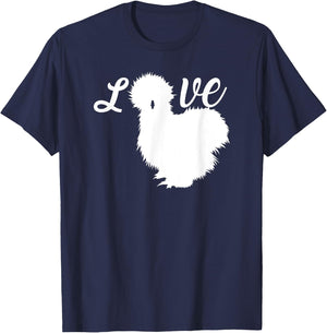 Silkie Chickens Chicken Chickens Whisperer Chicken Lover T-Shirt - T-Shirt | Navy