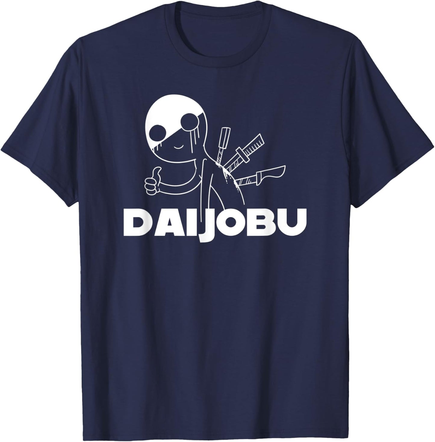 Daijobu I'm ok funny japanese anime T-Shirt - T-Shirt | Navy