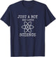Just a Boy who loves Science | Gift young scientists T-Shirt - T-Shirt | Navy