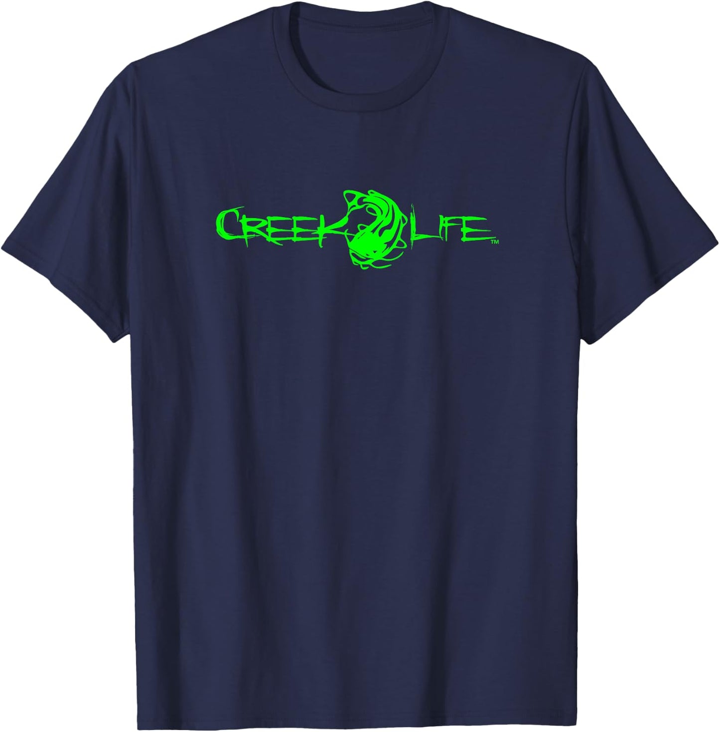Creek Life Short-Sleeve T-Shirt - T-Shirt | Navy
