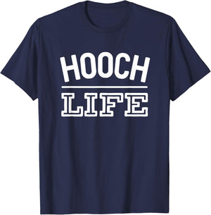 Hooch Life Funny Moonshine Alcohol T-Shirt - T-Shirt | Navy