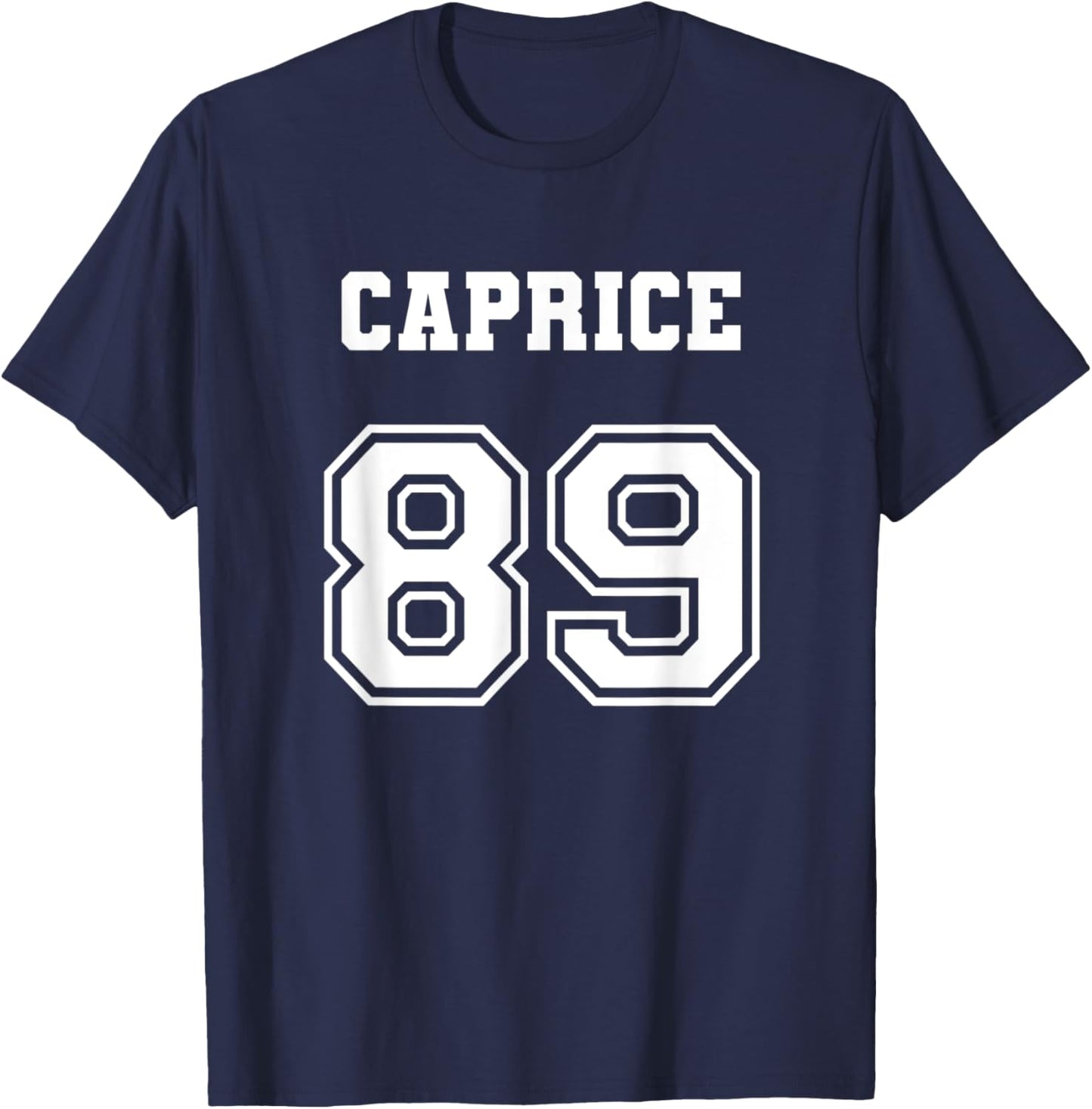 Jersey Style Caprice 89 1989 Old School Classic Lowrider Car T-Shirt - T-Shirt | Navy