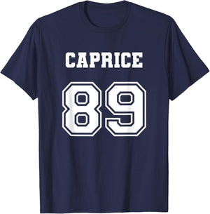 Jersey Style Caprice 89 1989 Old School Classic Lowrider Car T-Shirt - T-Shirt | Navy
