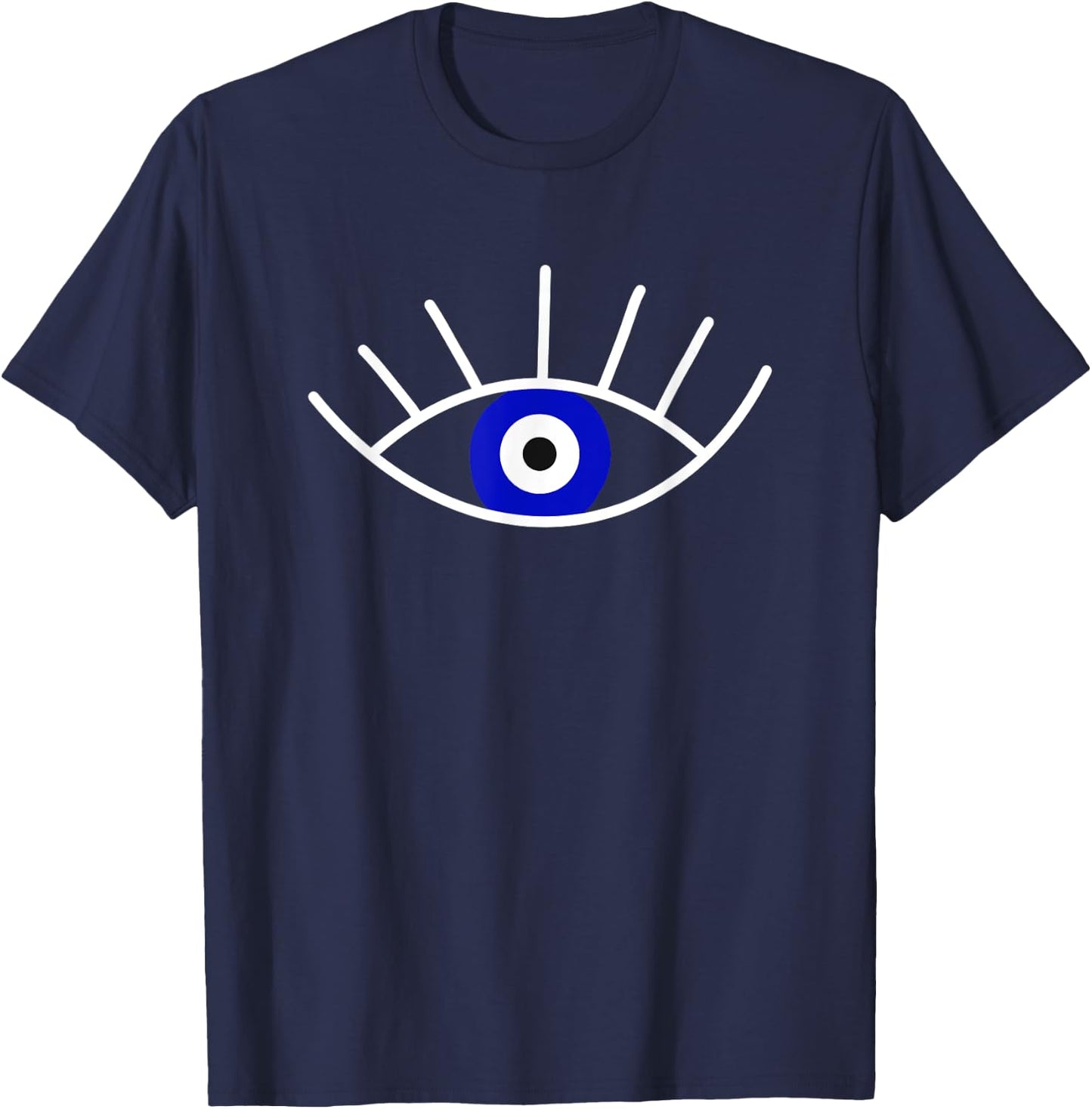 Evil Eye Curse Protection Seeing Eye Evil Eye T-Shirt - T-Shirt | Navy