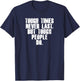 Funny Gym Fitness Tough Times Never Last But Tough People Do T-Shirt - T-Shirt | Navy