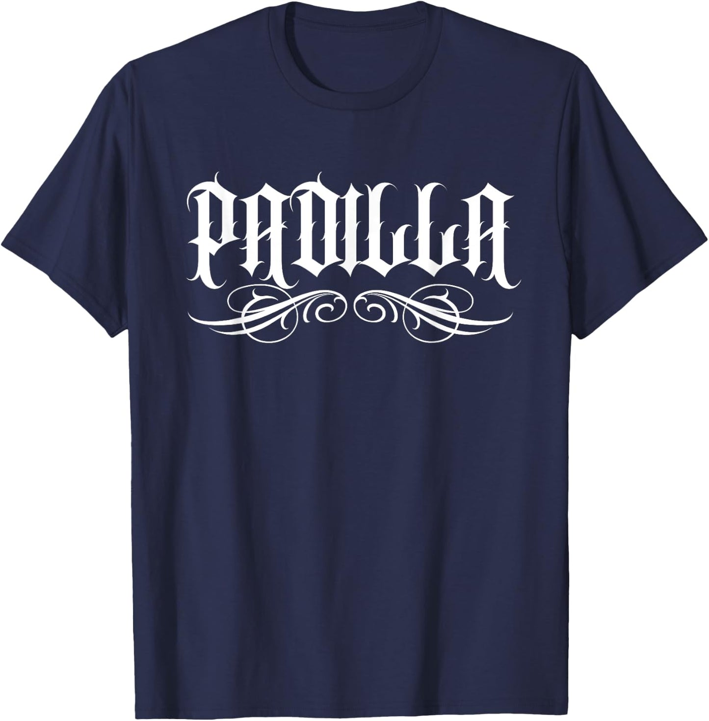 Padilla Mexican Surname Hispanic Spanish Familia Family T-Shirt - T-Shirt | Navy