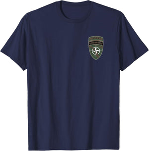 NATO ISAF patch woodland T-Shirt - T-Shirt | Navy