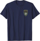 NATO ISAF patch woodland T-Shirt - T-Shirt | Navy