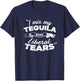 "I Mix My Tequila With Liberal Tears" T-Shirt - T-Shirt | Navy