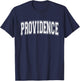 PROVIDENCE RI RHODE ISLAND USA Vintage Sports Varsity Style T-Shirt - T-Shirt | Navy