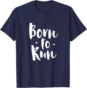 Born to run T-Shirt - T-Shirt | Navy