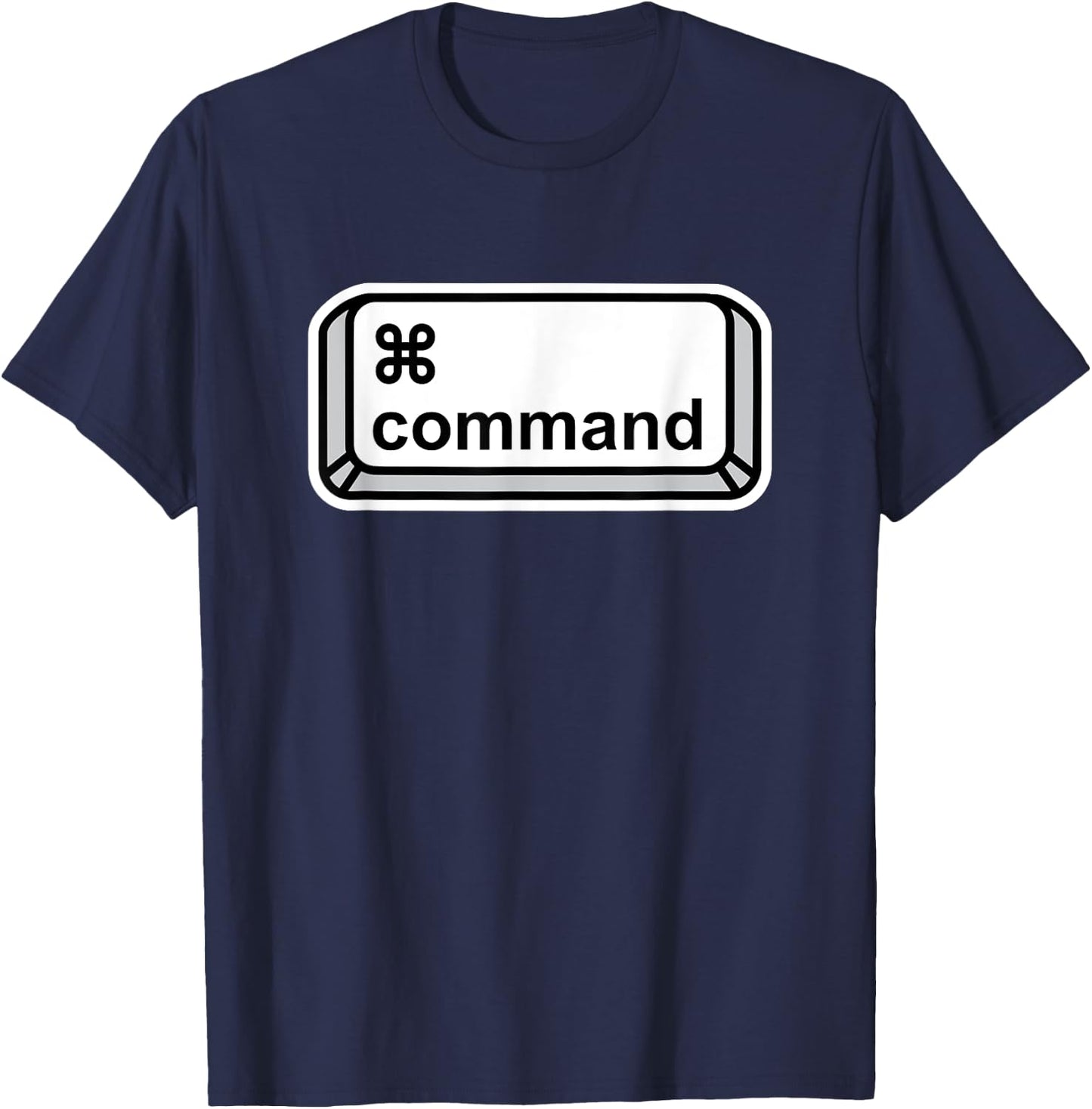 Command Button Computer Key Halloween Group Costume T-Shirt - T-Shirt | Navy