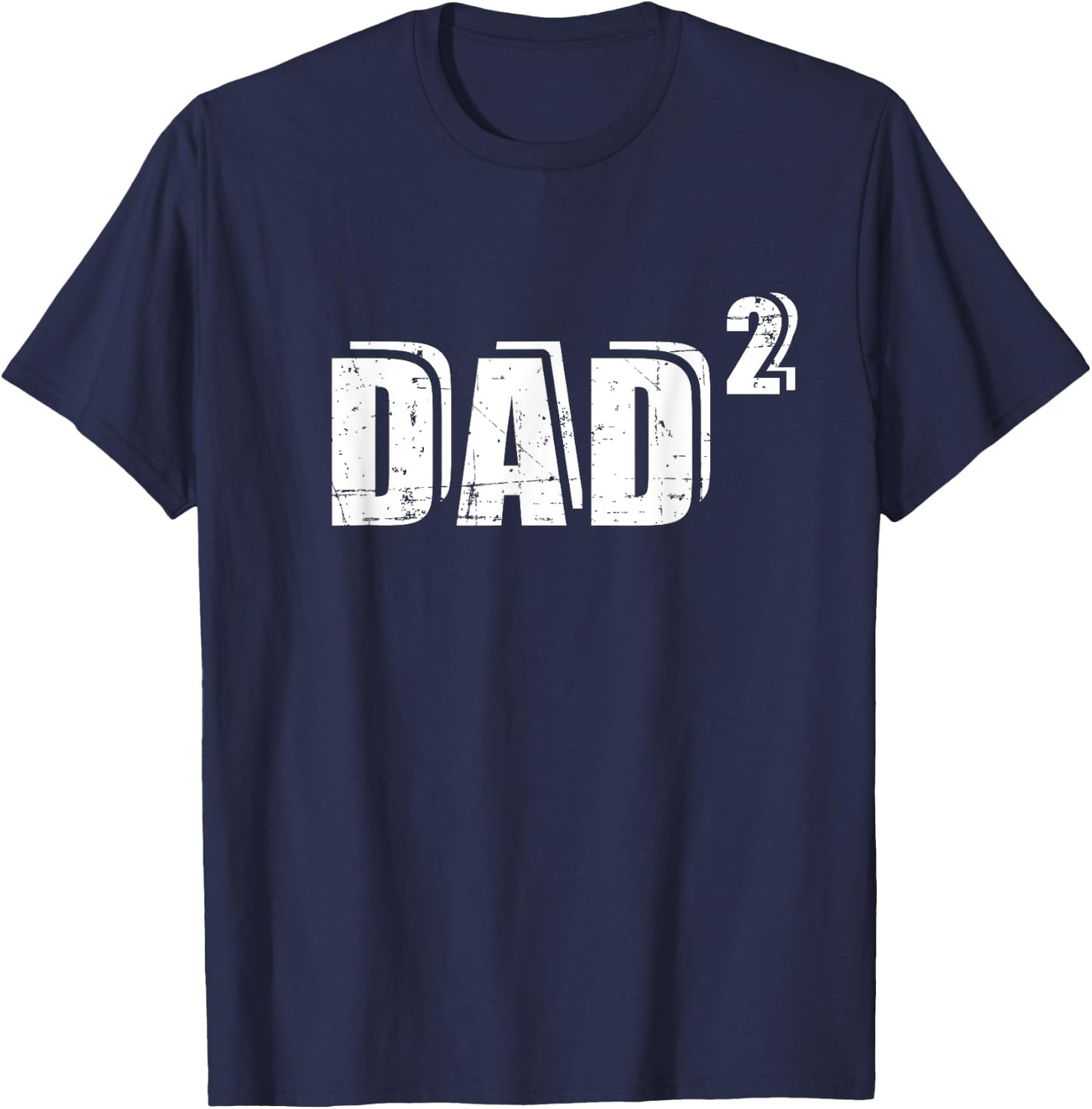 2nd second time Dad daddy to be T-Shirt - T-Shirt | Navy