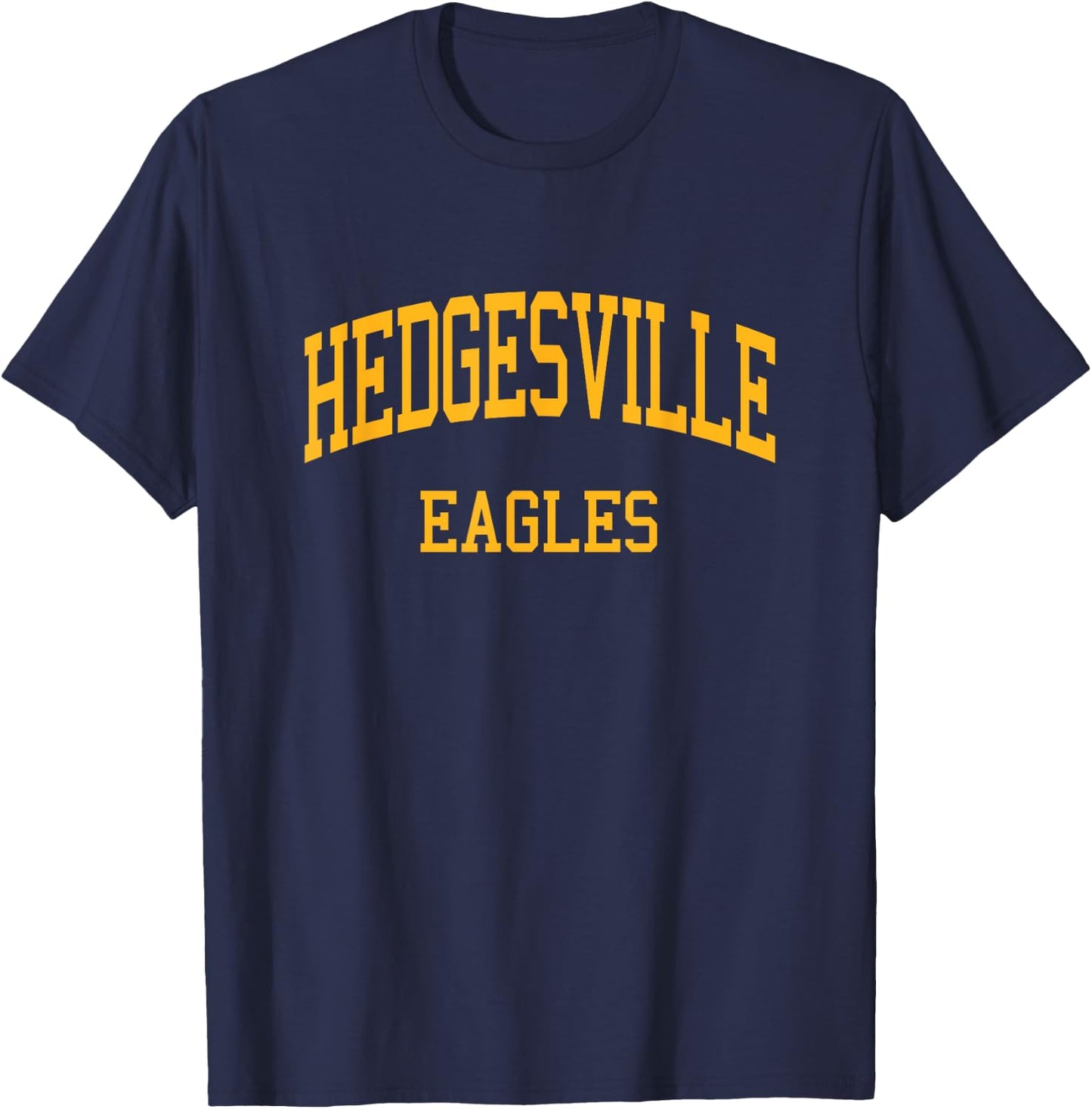 Hedgesville High School HS Hedgesville WV Retro Sports T-Shirt - T-Shirt | Navy