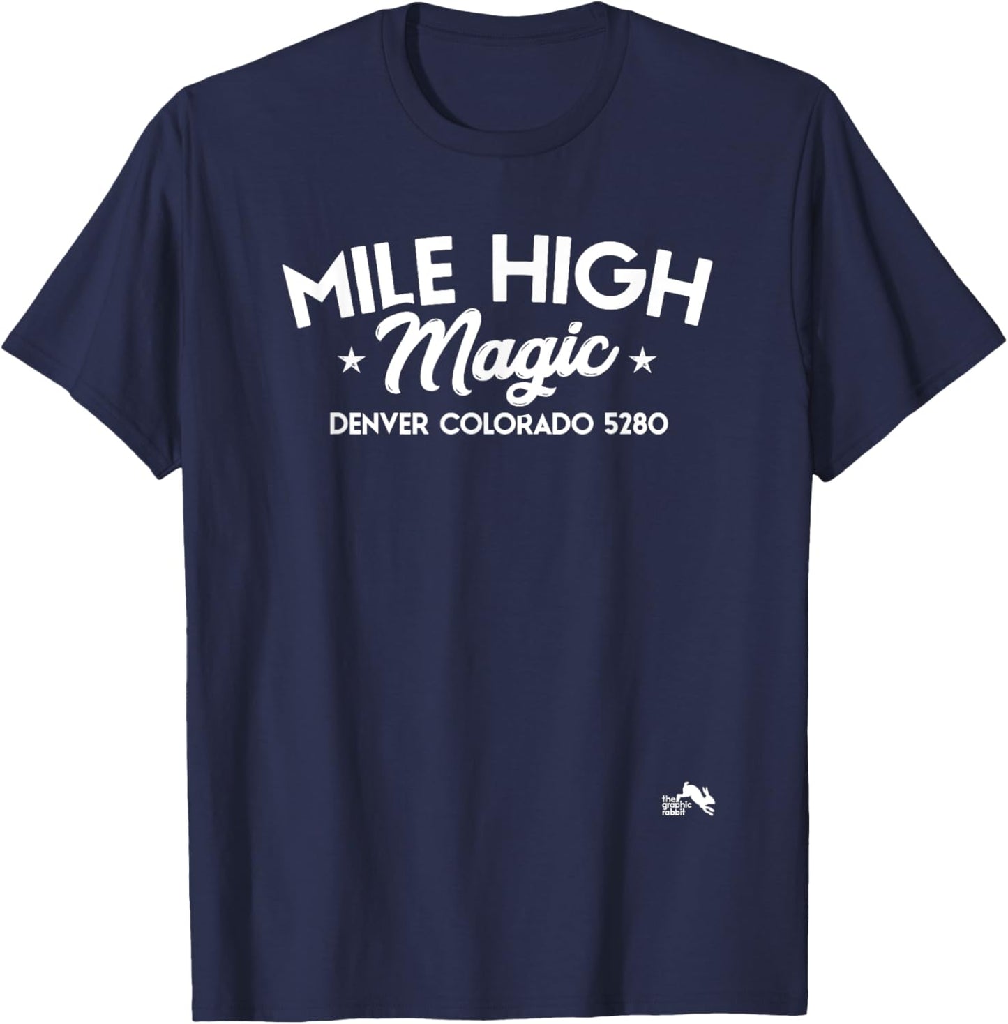 Mile High Magic Denver Sports T-Shirt - T-Shirt | Navy