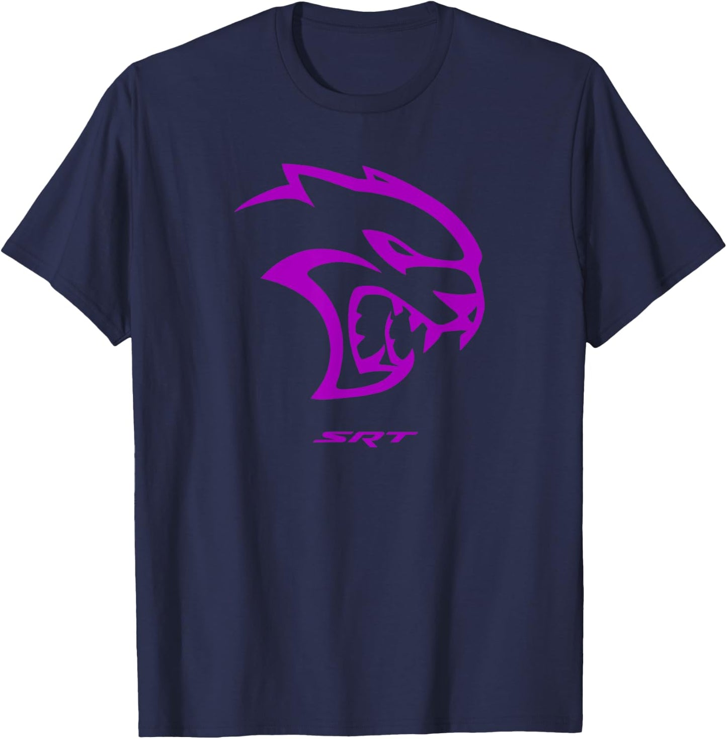 Dodge Hellcat Purple T-Shirt - T-Shirt | Navy