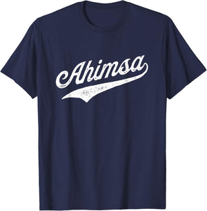 Ahimsa - Yoga Sutras T-Shirt - T-Shirt | Navy