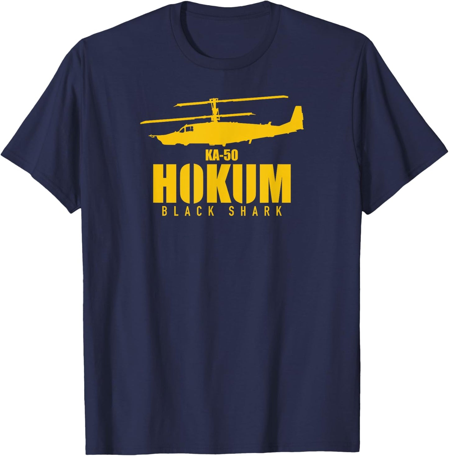 Kamov KA-50 Hokum Black Shark T-Shirt - T-Shirt | Navy