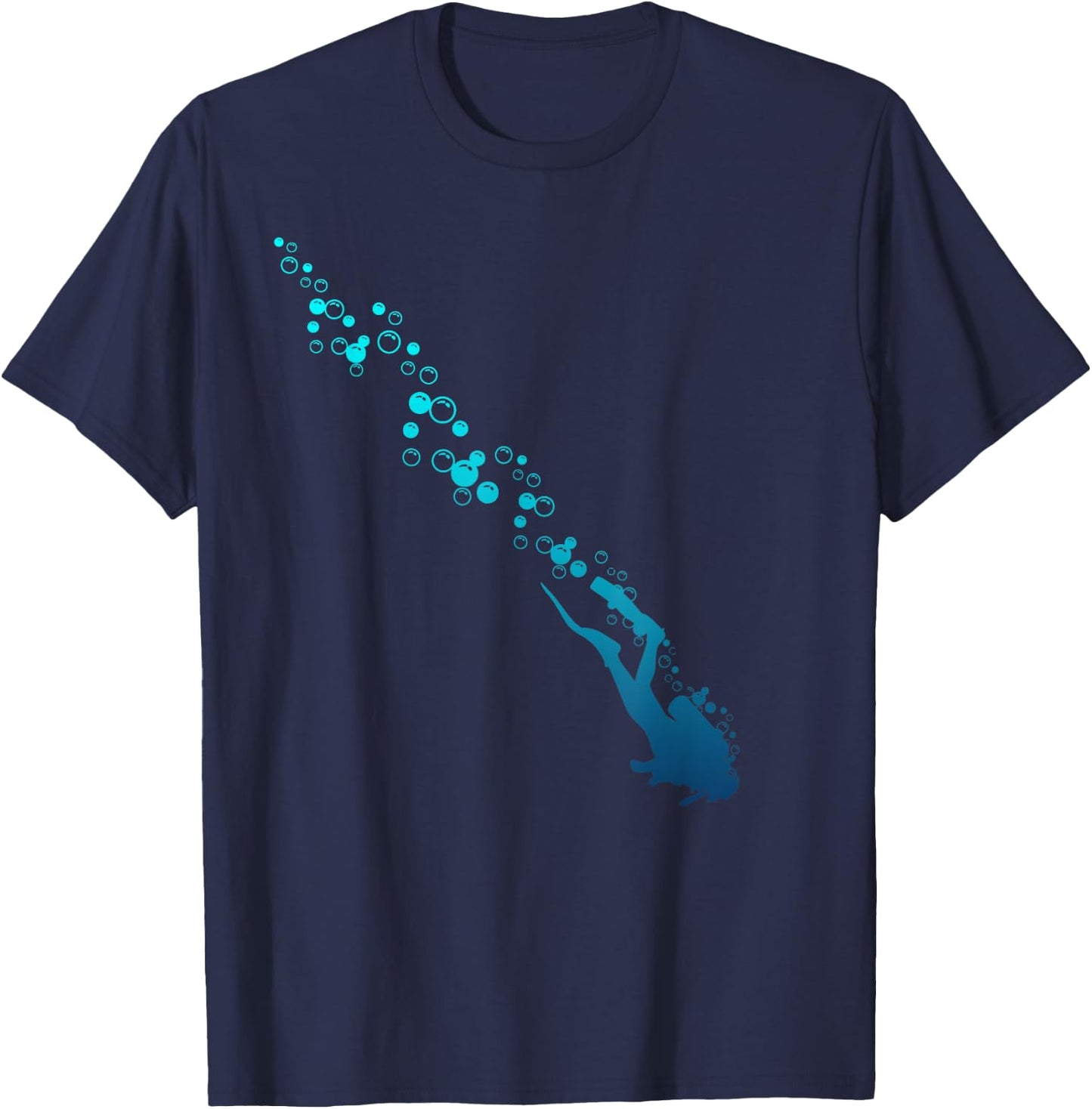Scuba Diving Diver T-Shirt - T-Shirt | Navy