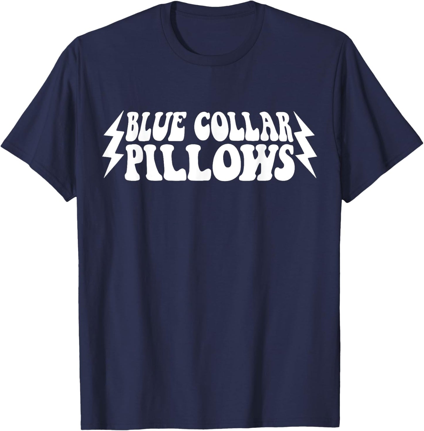 Blue Collar Pillows T-Shirt - T-Shirt | Navy