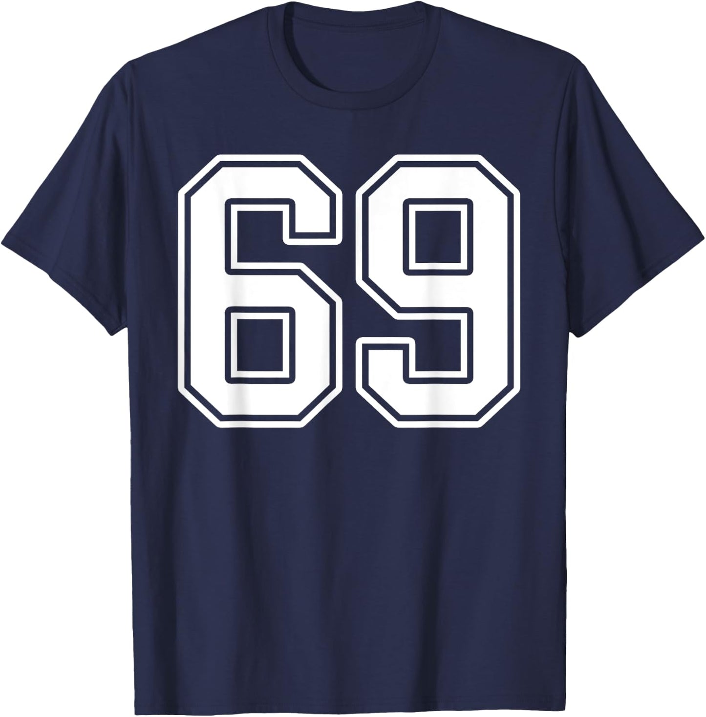 Number 69 Fan Player Jersey Style #69 Men Women Kids T-Shirt - T-Shirt | Navy