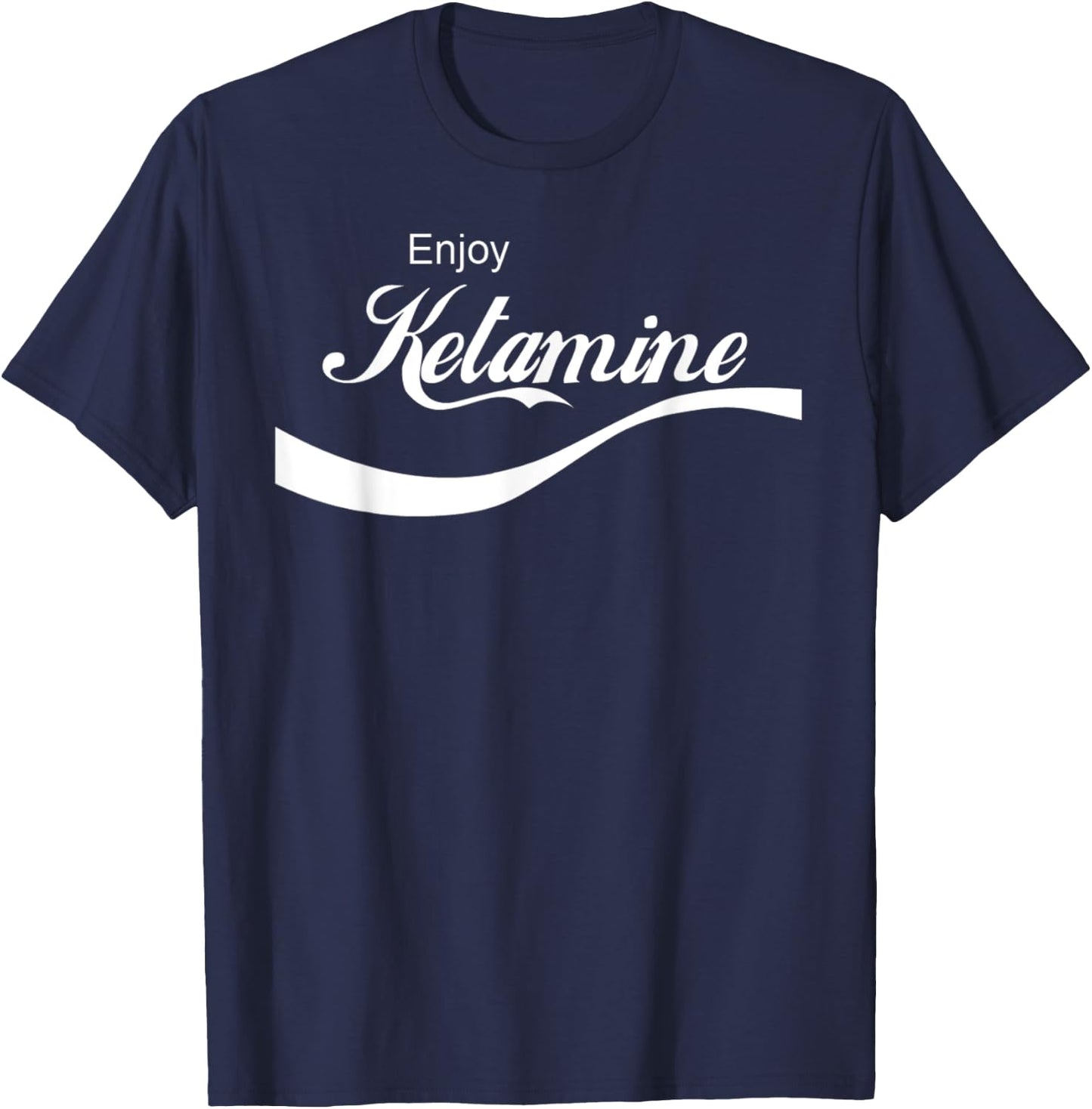 Resus Threads "Enjoy Ketamine" Emergency Shirt T-Shirt - T-Shirt | Navy