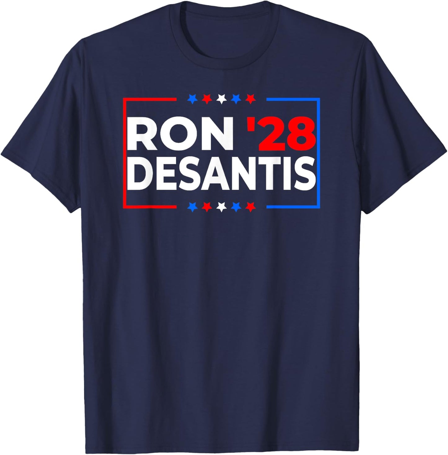 Desantis 2028 President Ron Desantis 2028 Pro Desantis 2028 T-Shirt - T-Shirt | Navy