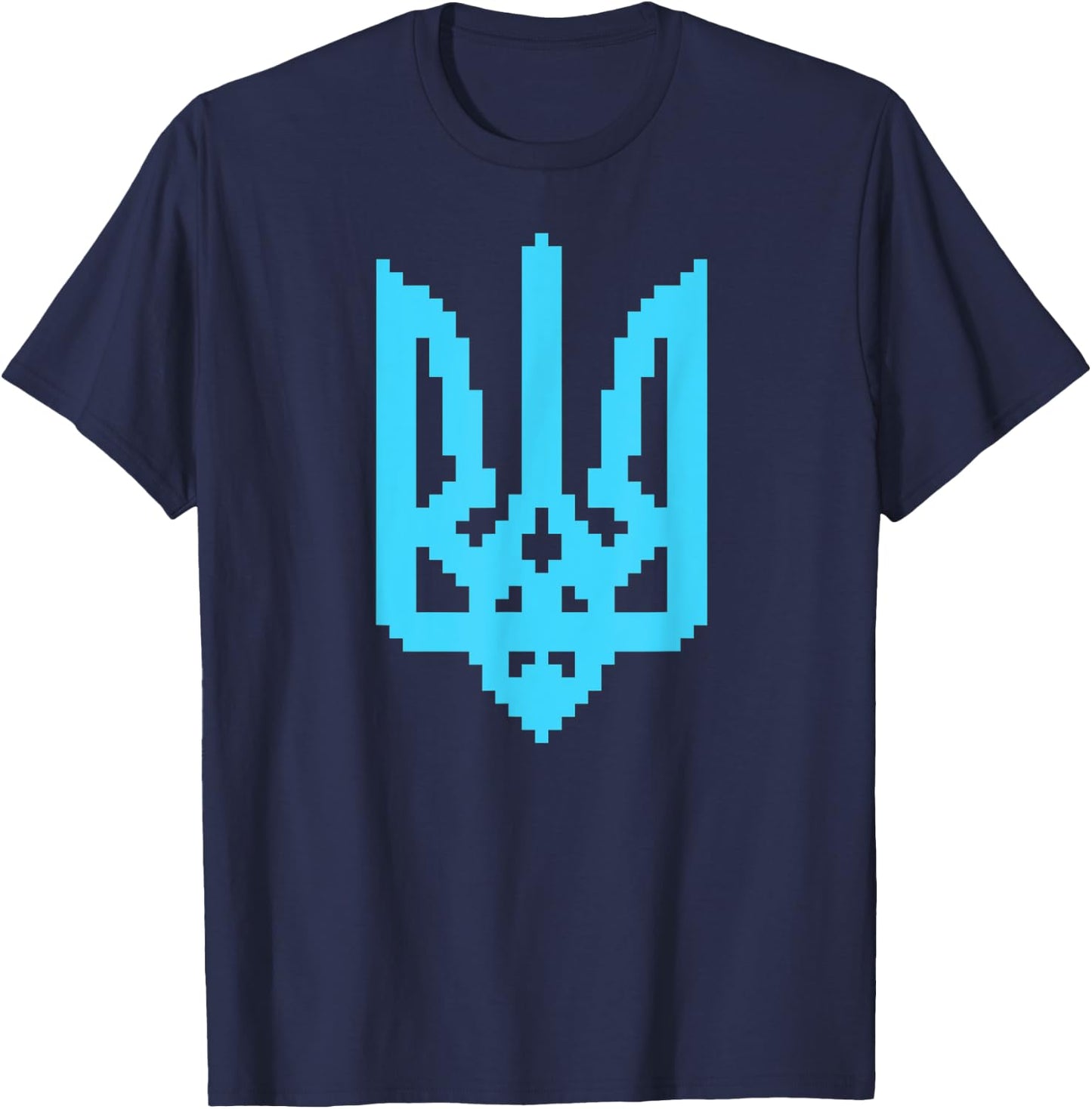 Ukrainian National emblem Proud Ukraine It's In My DNA T-Shirt - T-Shirt | Navy
