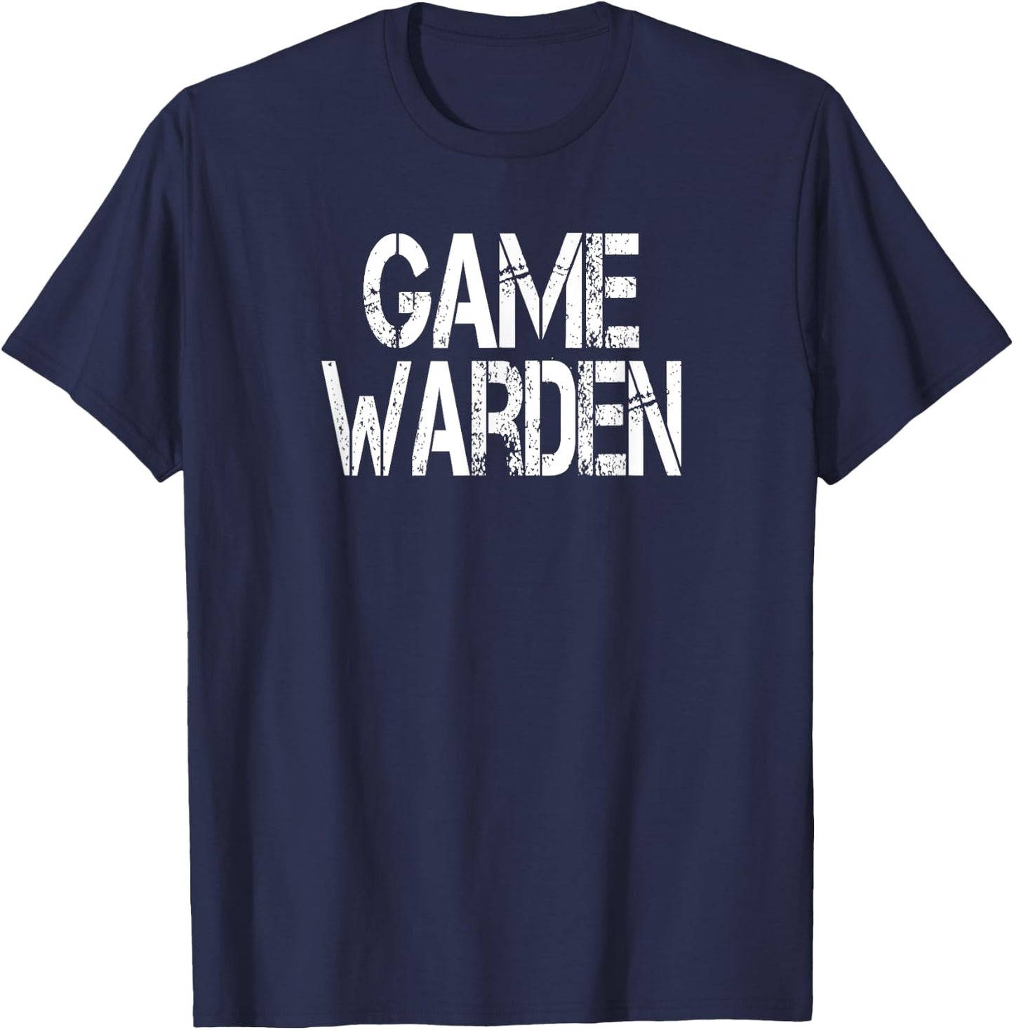 Game Warden Halloween Costume T-Shirt - T-Shirt | Navy