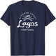 Portugal Lagos Vintage Surfing T-Shirt - T-Shirt | Navy