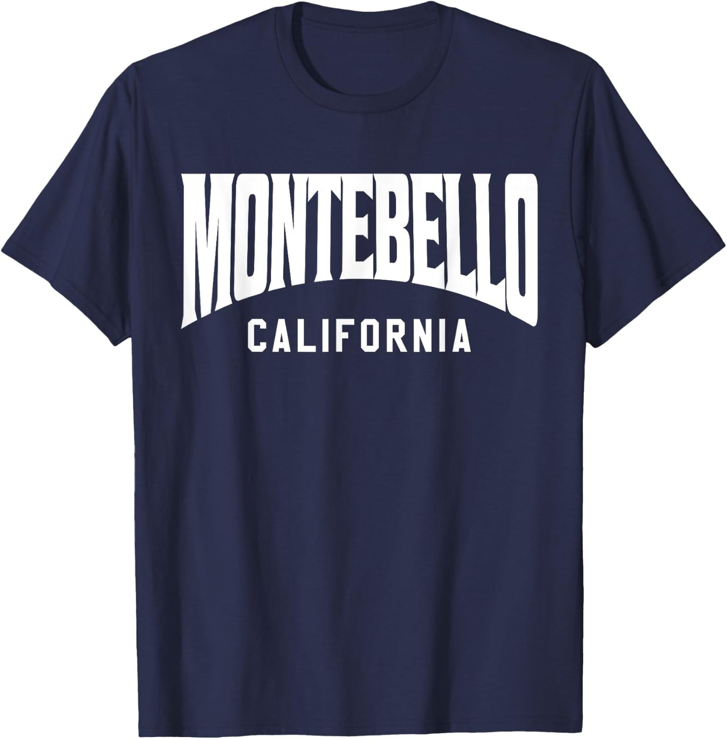 Montebello California T-Shirt - T-Shirt | Navy
