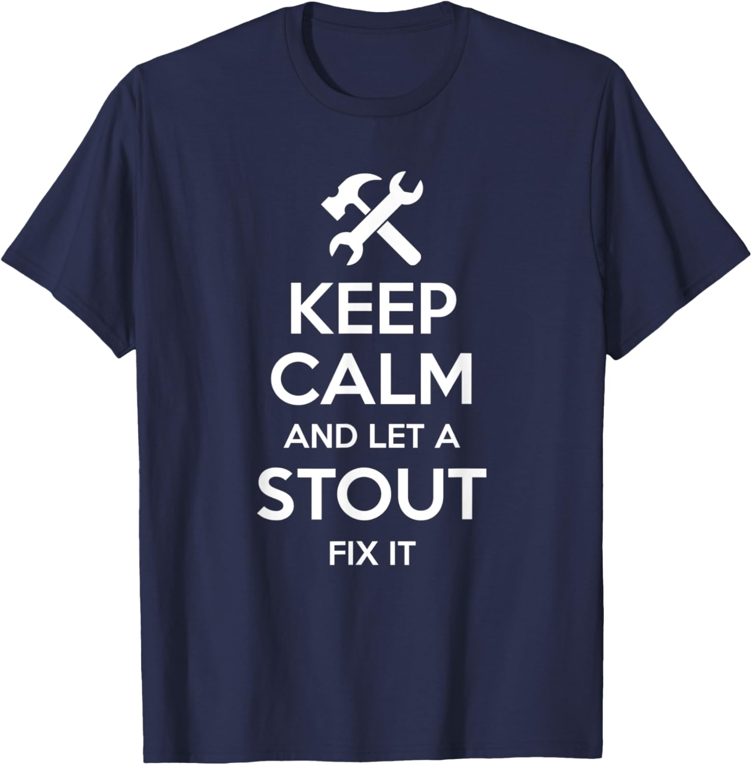 STOUT Funny Surname Birthday Family Tree Reunion Gift T-Shirt - T-Shirt | Navy