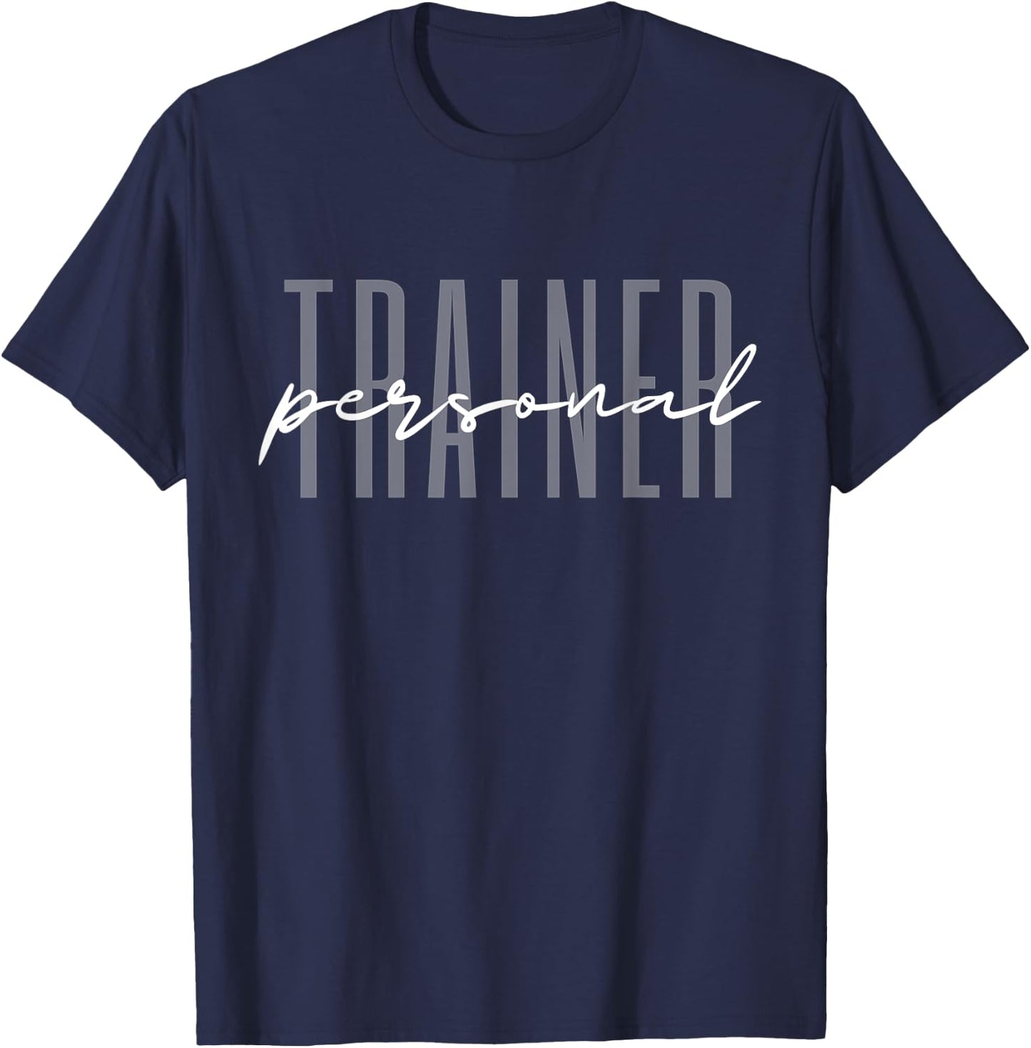 Personal Trainer Athletic Trainer Gym T-Shirt - T-Shirt | Navy
