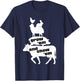 Grow Em and Show Em Livestock Show Cow Pig Sheep County Fair T-Shirt - T-Shirt | Navy