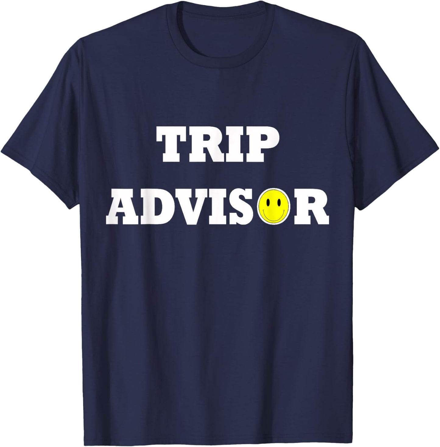 Trip Advisor Funny Festival T-Shirt - T-Shirt | Navy