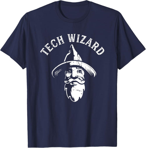 Tech Wizard Cool Technology I.T. Computer Whiz Techie Geek