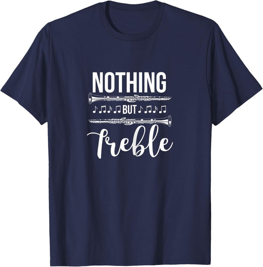 Flute Funny Marching Band Apparel Gift T-Shirt - T-Shirt | Navy