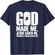 God Made Me. Jesus Saved Me. Trinidad & Tobago Raised Me. T-Shirt - T-Shirt | Navy
