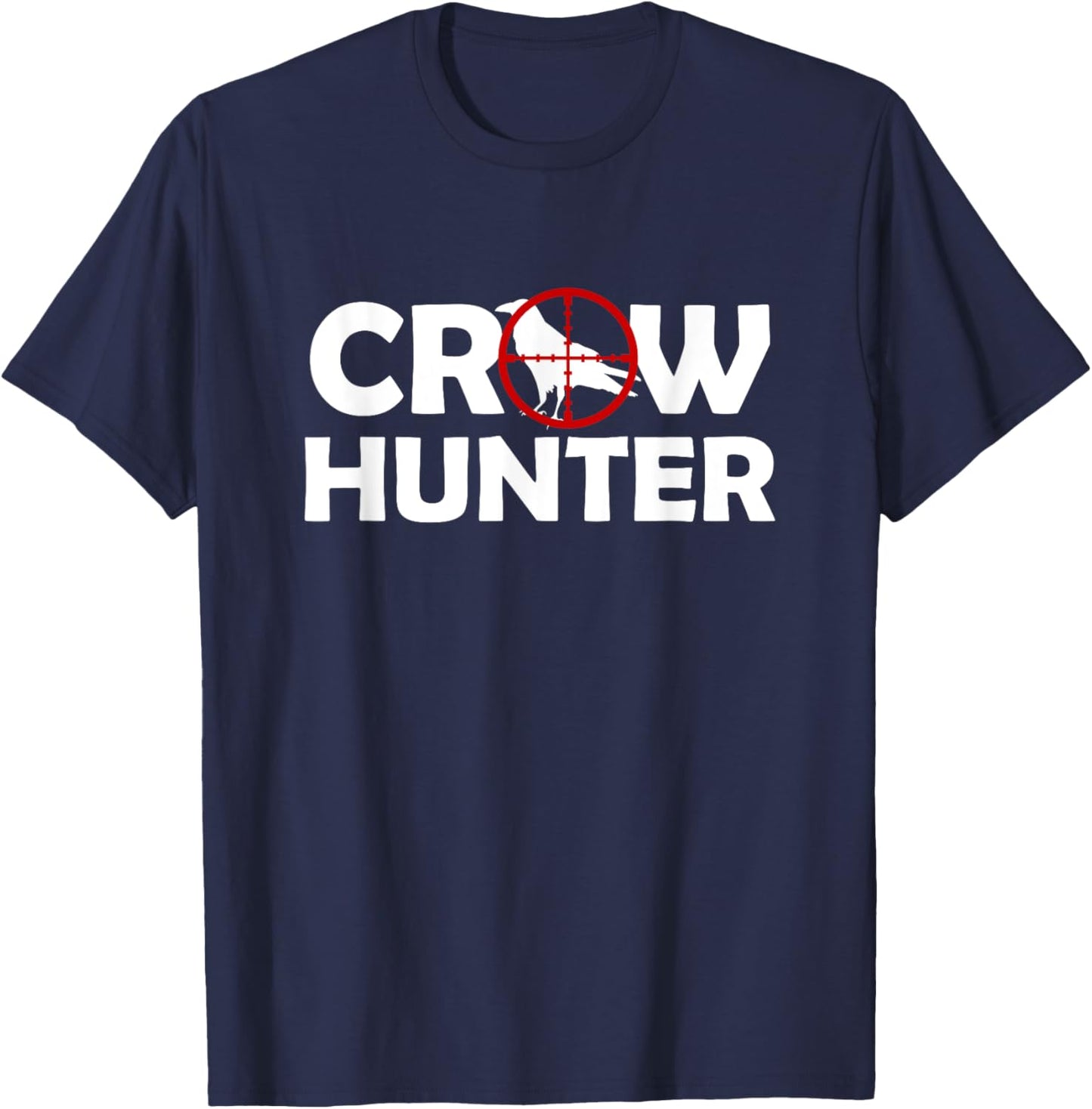Crow Hunter Bird Hunting T-Shirt - T-Shirt | Navy