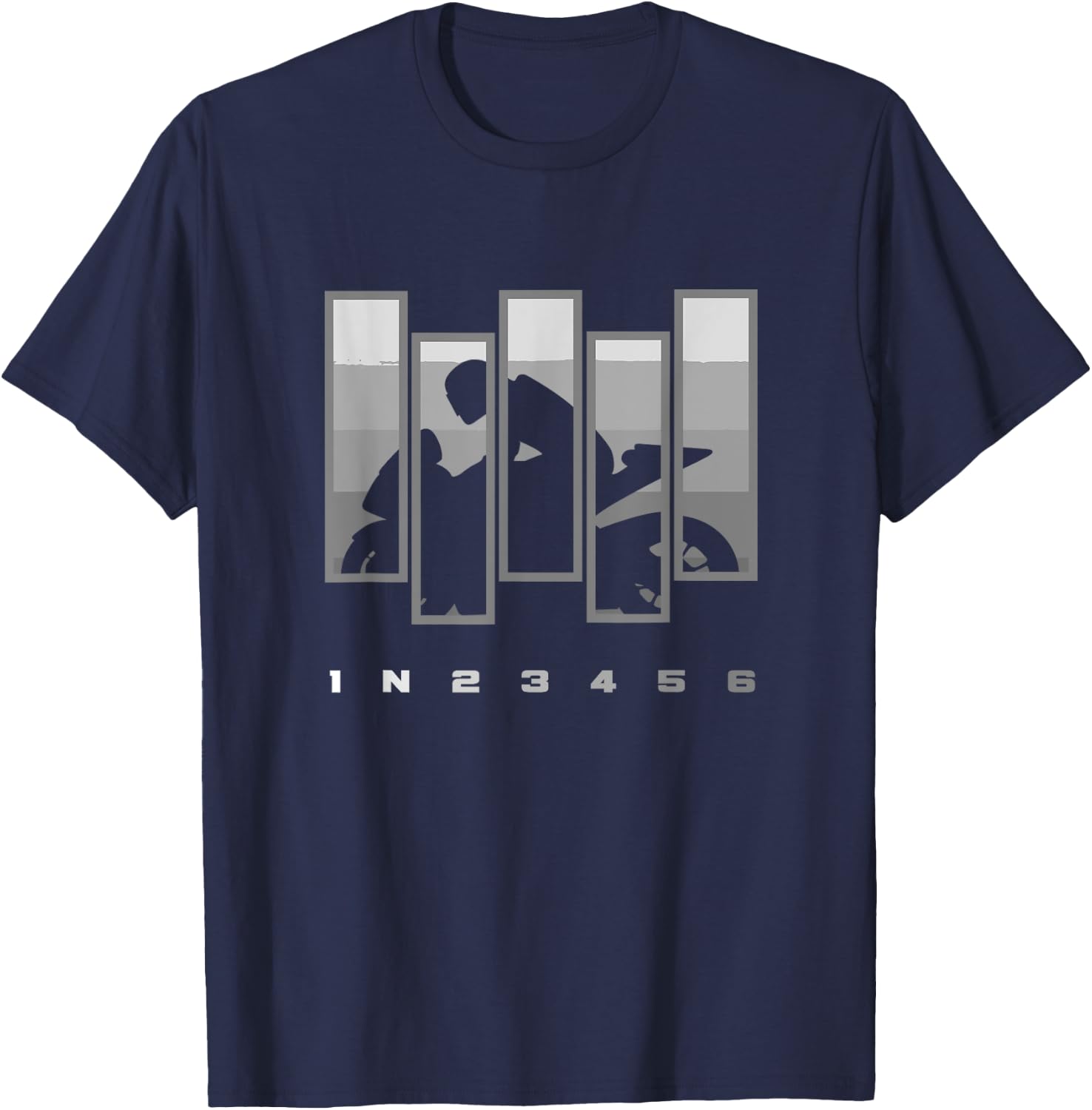 Motorcycle Apparel - Motorcycle T-Shirt - T-Shirt | Navy