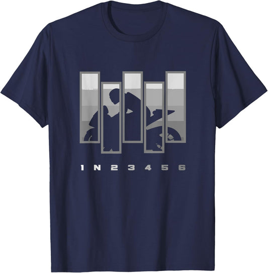 Motorcycle Apparel - Motorcycle T-Shirt - T-Shirt | Navy