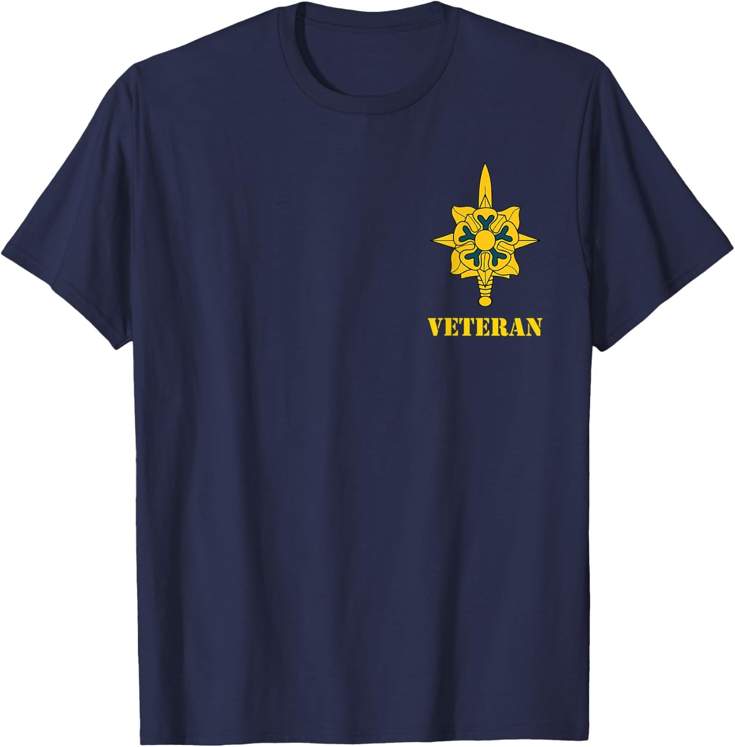Military Intelligence Corps Veteran - US Army T-Shirt - T-Shirt | Navy