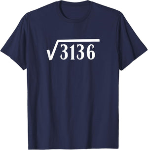 Square Root 56 Year Old Gift Funny Teacher 56th Birthday Women Kids T-Shirt - T-Shirt | Navy