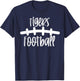 Tigers Football School Spirit Team Mascot Game Night T-Shirt - T-Shirt | Navy
