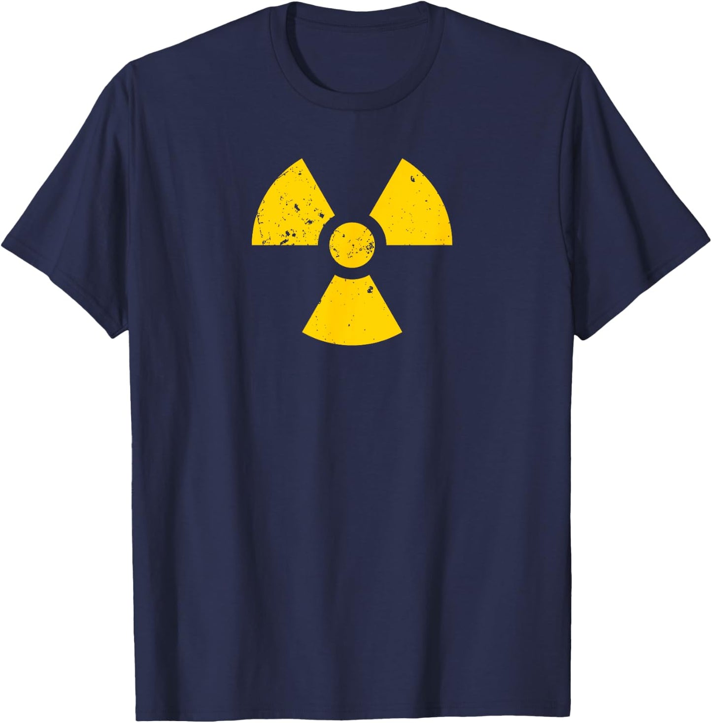 Vintage Radioactive Symbol T-Shirt - T-Shirt | Navy